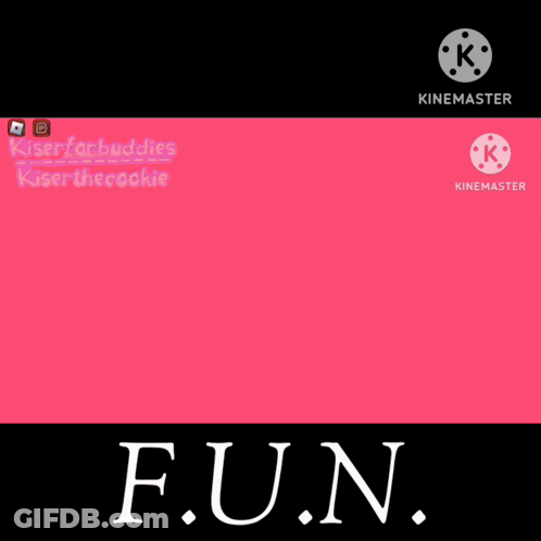 A Video Of A Girl With Purple Hair And The Word Fun GIF