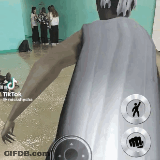 A Video Of A Person Playing A Video Game Called Tiktok By Missshysha GIF