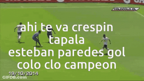 A Video Of A Soccer Game With The Date 19/10/2014 On The Bottom GIF