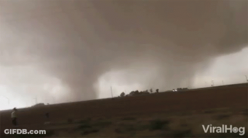 A Video Of A Tornado Is Being Shared By Viralhog GIF