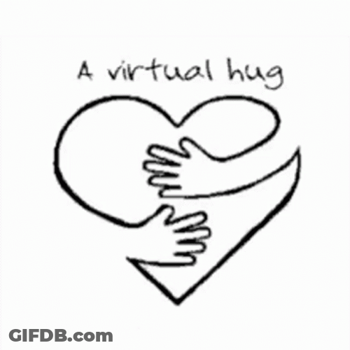 A Virtual Hug Abrazo GIF