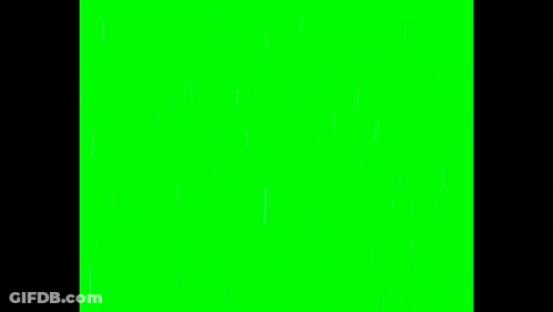 A Wb Logo On A Green Screen GIF