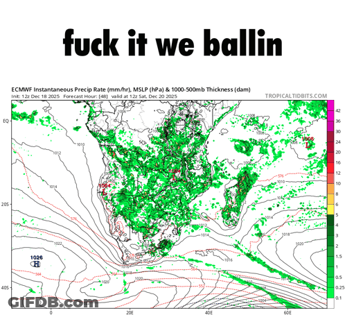 A Weather Map With The Words Fuck It We Ballin On Top GIF