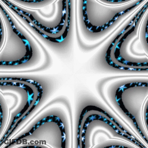A White Background With Blue And Black Swirls And A White Center GIF