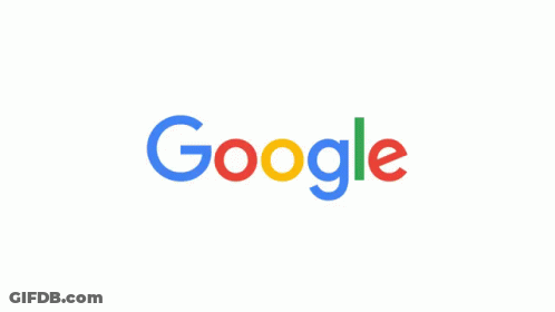 A White Background With The Google Logo GIF