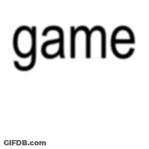 A White Background With The Words Game Lon Choi Toan Thua In Black Letters GIF