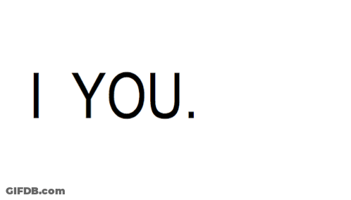A White Background With The Words " I Need You " GIF