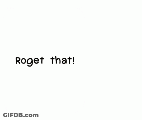 A White Box With The Words " Regret That " Written On It GIF
