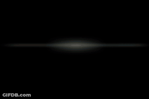 A White Circle On A Black Background With A Shadow Around It GIF