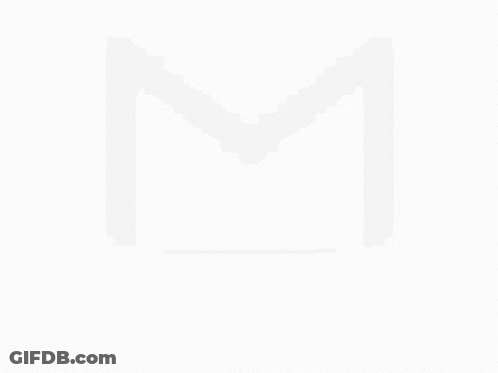 A White Envelope With A Red Ribbon Around It GIF
