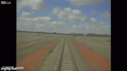 A White Suv Is Driving Down A Dirt Road With Imgflip.com In The Corner GIF
