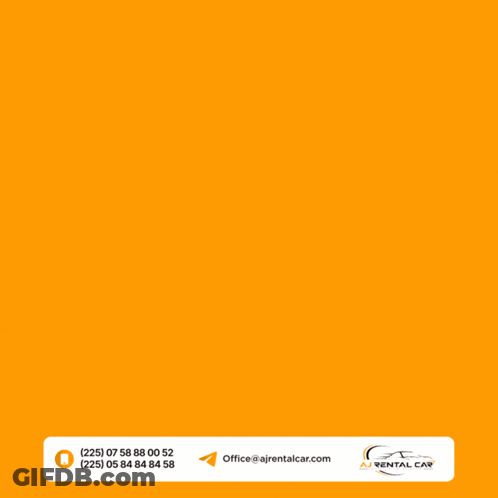 A White Toyota Hilux Truck Is Displayed On A Yellow Background GIF