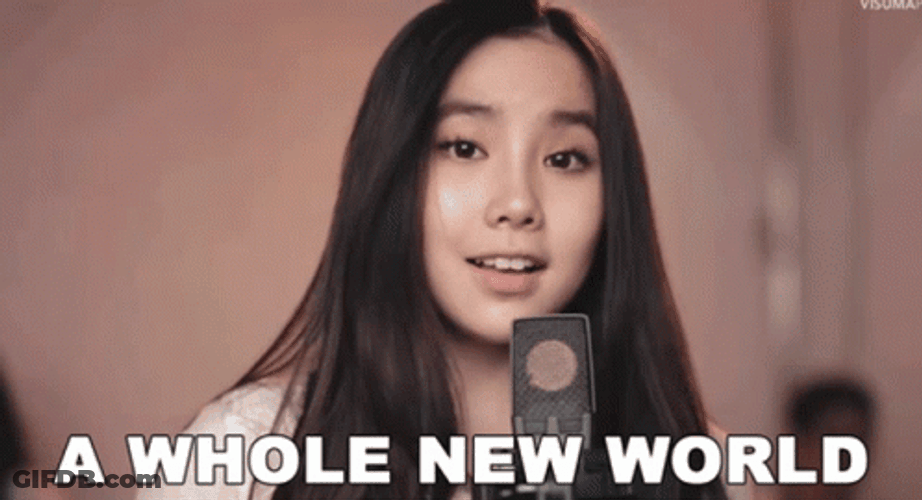 A Whole New World Agatha Chelsea GIF