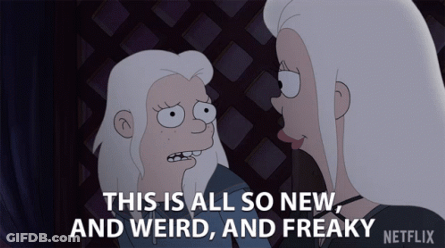 A Whole New World Princess Bean Disenchantment GIF