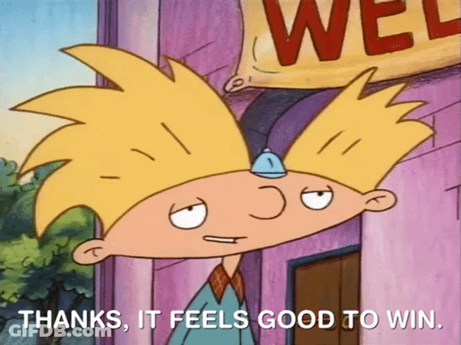 A Win Is A Win Arnold Nickelodeon GIF