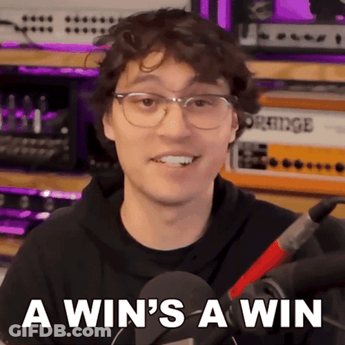 A Win Is A Win Hunter Engel GIF
