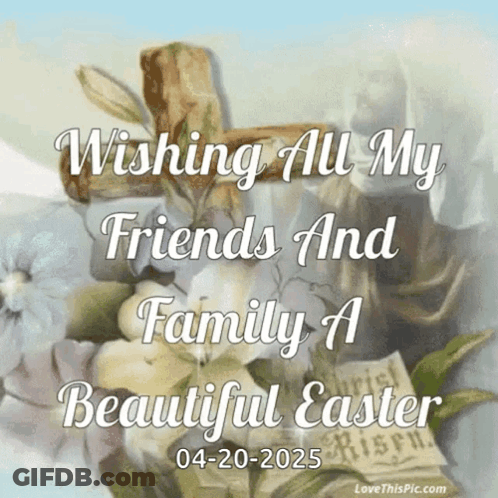 Easter Greeting For Friends And Family GIF