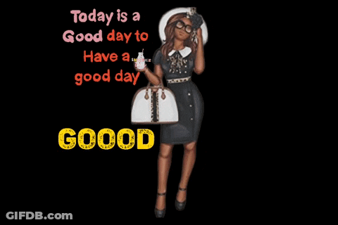 A Woman In A Black Dress Is Holding A Purse And A Bottle Of Coca Cola .. GIF