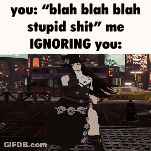 A Woman In A Black Dress With Skulls On It Is Standing In Front Of A Taxi GIF