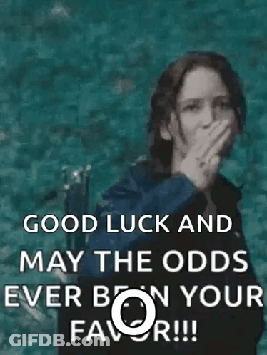 A Woman In A Black Jacket Is Giving A Peace Sign . GIF