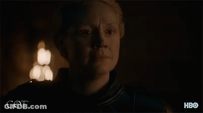 A Woman In A Dark Room With A Hbo Logo In The Corner GIF