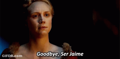 A Woman In A Fur Coat Is Saying Goodbye To Her Husband . GIF