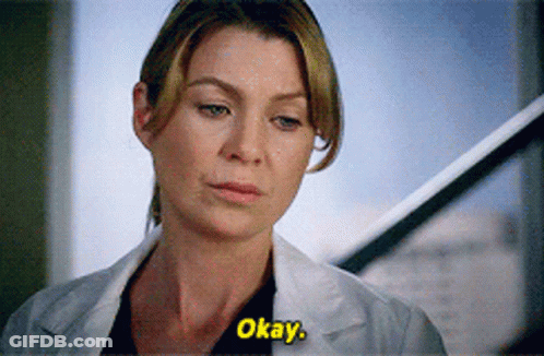 A Woman In A Lab Coat Says Okay GIF