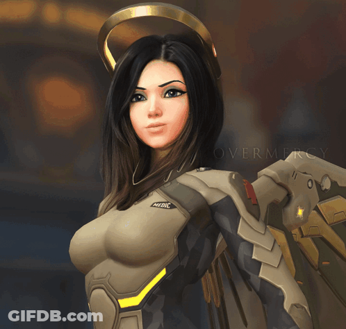 A Woman In A Military Uniform With The Word Medic On It GIF
