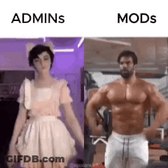 A Woman In A Pink Dress And A Muscular Man In White Shorts Are Standing Next To Each Other In A Gym . GIF