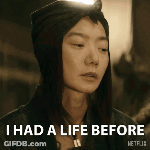 A Woman In A Turban Says I Had A Life Before Netflix GIF