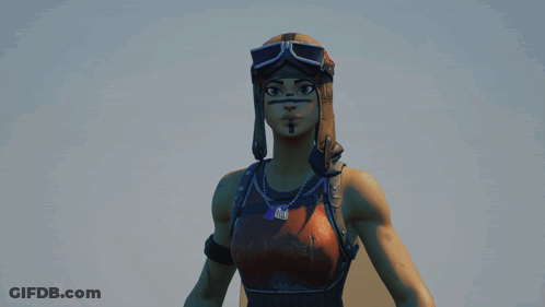 A Woman In A Video Game With Hearts Coming Out Of Her Face GIF