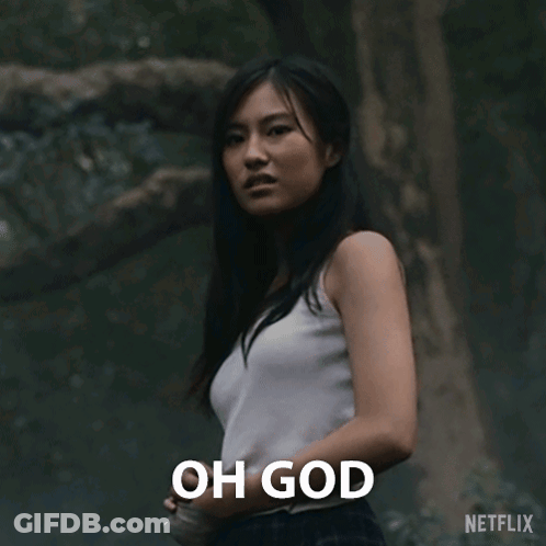 A Woman In A White Tank Top Says He 'S Such A Stud On Netflix GIF