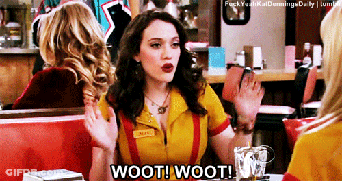 A Woman In A Yellow And Red Uniform Says Wooti Woot GIF