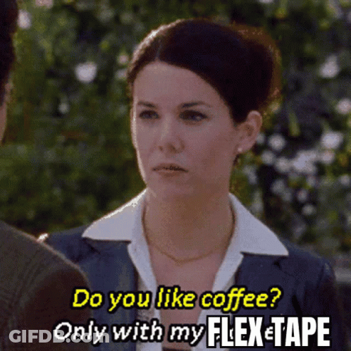 A Woman Is Asking A Man If She Likes Coffee GIF