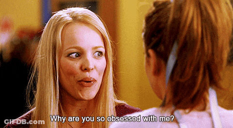 A Woman Is Asking Another Woman Why Are You So Obsessed With Me ? GIF