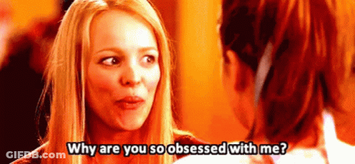 A Woman Is Asking Another Woman Why Are You So Obsessed With Me ? GIF