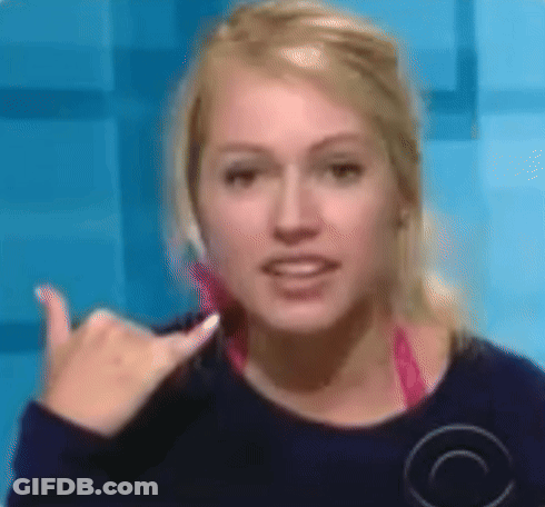 Woman Giving Thumbs Up In Blue Shirt GIF