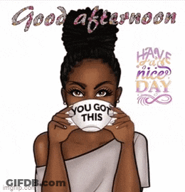 A Woman Is Holding A Cup That Says You Got This On It GIF