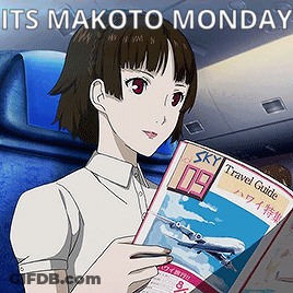 A Woman Is Reading A Travel Guide On A Plane GIF