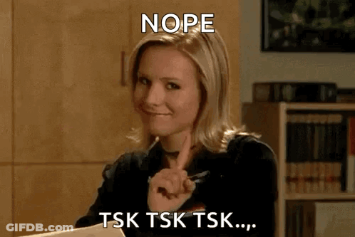 A Woman Is Sitting At A Desk With A Pen In Her Hand . GIF
