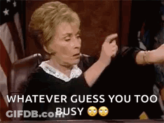 Woman Pointing In Courtroom GIF