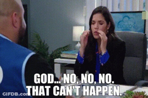 A Woman Is Sitting At A Table With A Man And Eating Food While Talking To Him . GIF