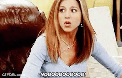 Woman Making Funny Face Wearing Necklace GIF