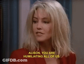 A Woman Is Talking About Humiliating All Of Us In A Video . GIF