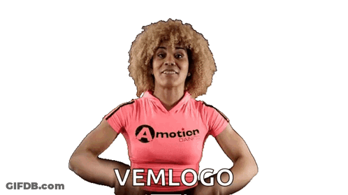 A Woman Is Wearing A Pink Shirt That Says Motion GIF