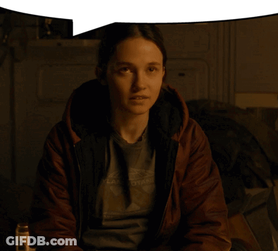A Woman Is Wearing A Sweatshirt That Says Lake Utah On It GIF