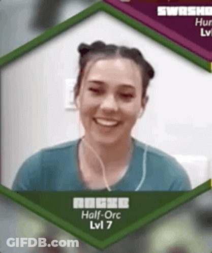 Woman Smiling With Headphones Sitting GIF