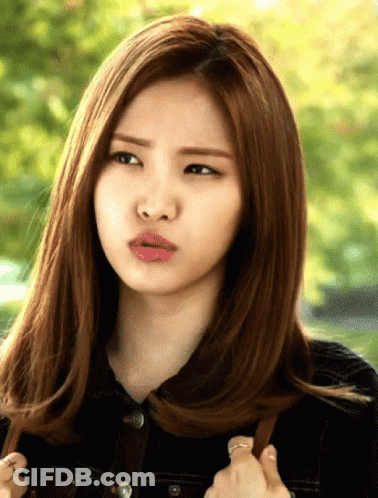 Woman Making Funny Face With Open Mouth GIF