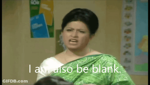 A Woman Says I Am Also Be Blank In Front Of A Map GIF