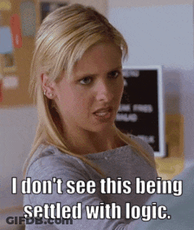 Woman Saying I Don T See This Being Settled GIF